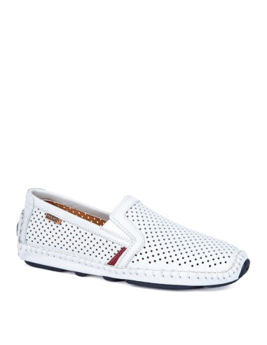 JEREZ MOCASIN PIEL TROQUELADA